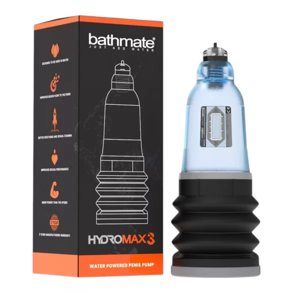 Bathmate Hydromax3 - hydropompe (bleu)