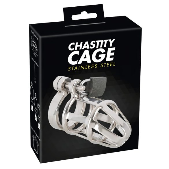 You2Toys - Cage en métal pour pénis, avec cadenas