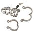 You2Toys - Cage en métal pour pénis, avec cadenas
