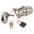 You2Toys - Cage en métal pour pénis, avec cadenas