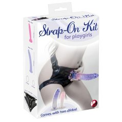 You2Toys - Kit Strap-On - ensemble de 2 godes You2Toys - Kit Strap-On - ensemble de 2 godes