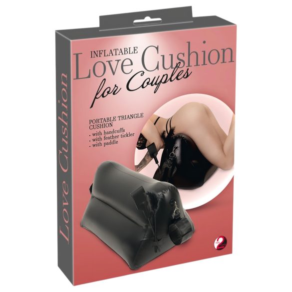 You2Toys Love Cushion - set de coussin gonflable pour sexe (noir)