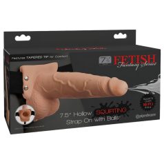 Fetish Strap-On 7,5 - gode ceinture éjaculateur (naturel) Fetish Strap-On 7,5 - gode ceinture éjaculateur (naturel)