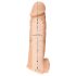 Realistixxx - manchon pénien réaliste avec anneau - 16cm (naturel)