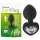 You2Toys - plug anal - bijou blanc - silicone noir