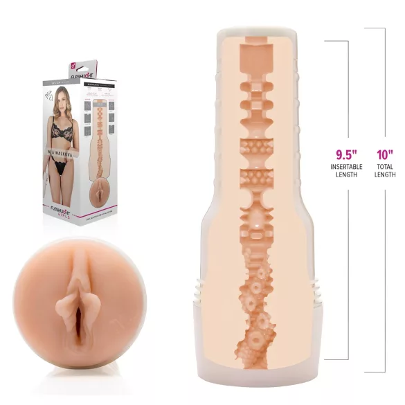 Fleshlight - Vaginale masturbateur réaliste Mia Malkova - couleur chair