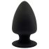 Silexd M - Plug anal moulable - 11cm (noir)