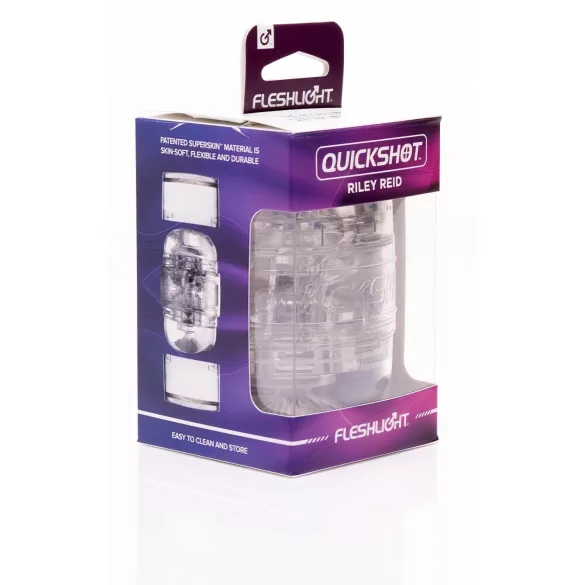 Fleshlight Quickshot Riley Reid - masturbateur de voyage compact