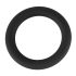 Anneau pénien Black Velvet - silicone noir 5cm