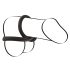 Anneau pénien Black Velvet - silicone noir 5cm