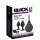 Black Velvets - set de plugs anaux (4 pièces, noir)