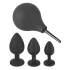 Black Velvets - set de plugs anaux (4 pièces, noir)