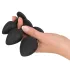 Black Velvets - set de plugs anaux (4 pièces, noir)