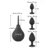 Black Velvets - set de plugs anaux (4 pièces, noir)