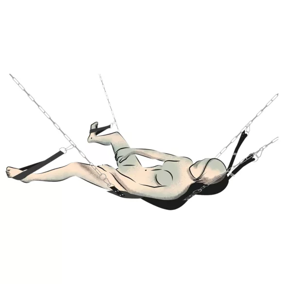 You2Toys - balançoire sexuelle - noire