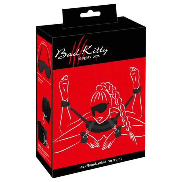 Bad Kitty - Menottes taille unique (noir)