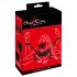 Bad Kitty - Menottes cou-poignets-chevilles (noires)