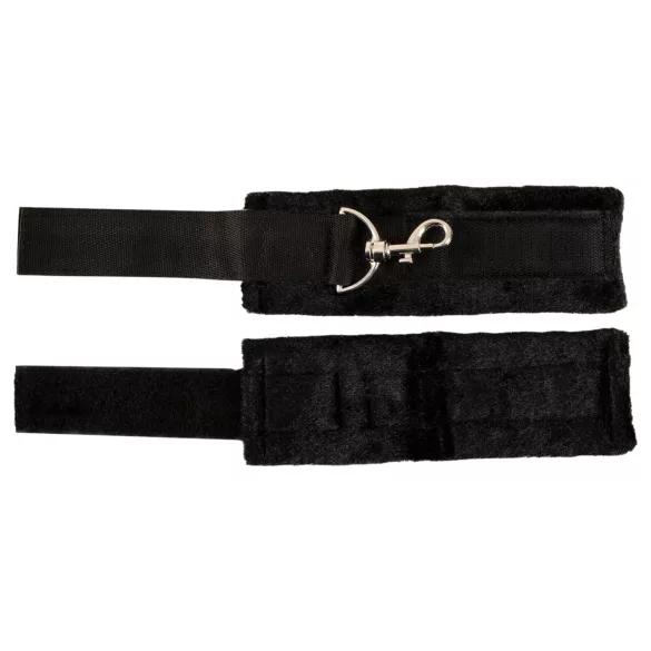 Bad Kitty - collier-menottes de poignets et de chevilles (noir)