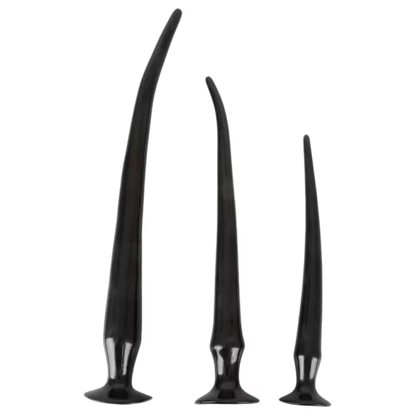 You2Toys - set de plugs anaux extra longs (3 pièces) - noir
