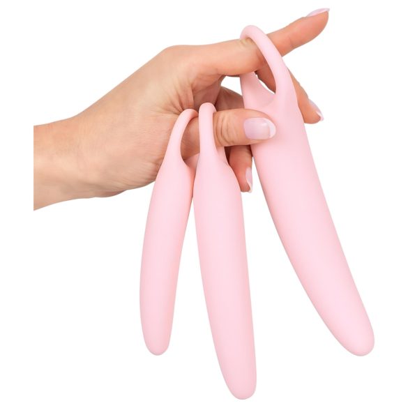 SMILE - Kit d'entraînement vaginal - 3 pièces - silicone rose