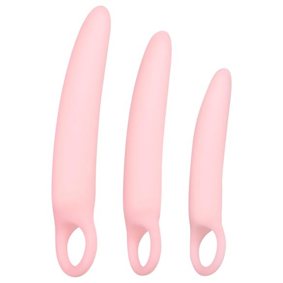 SMILE - Kit d'entraînement vaginal - 3 pièces - silicone rose