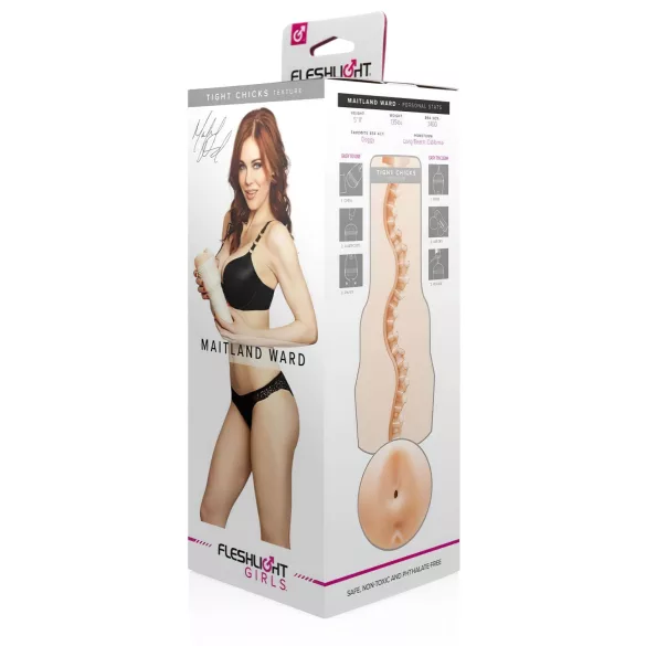 Fleshlight Maitland Ward - masturbateur anal réaliste