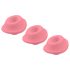 Womanizer Premium Eco - Ensemble d'Embouts Rose (3 pièces) - L