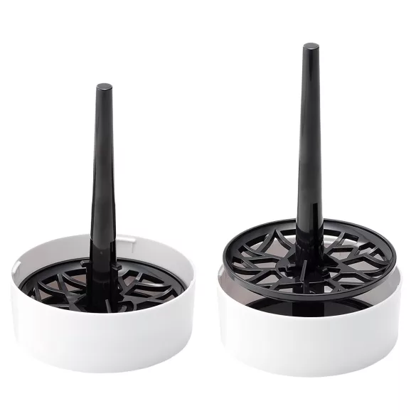 TENGA Aero - masturbateur bouche aspiration forte - blanc argenté