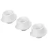 Womanizer L - set d'embouts de succion de rechange - blanc - grand (x3)