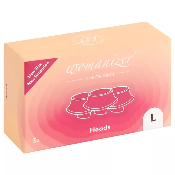Womanizer L - set d'embouts de succion de rechange - blanc - grand (x3)