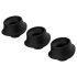 Ensemble d'accessoires Womanizer L - grand embout noir (3 pièces)