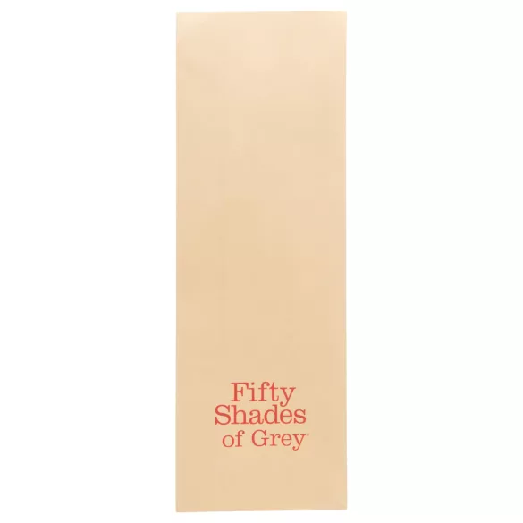 Fifty Shades of Grey - menottes de cheville réglables - cuir noir rouge