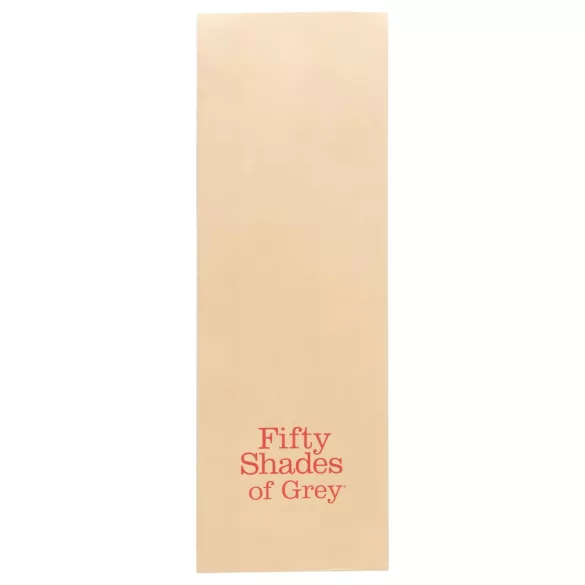 Fifty Shades of Grey - menottes set - cuir noir rouge