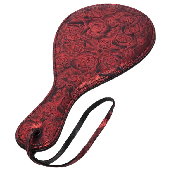 Fifty Shades of Grey - paddle fessée - cuir noir rouge