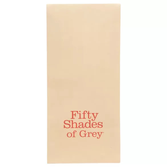 Fifty Shades of Grey - plumeau - noir et rouge