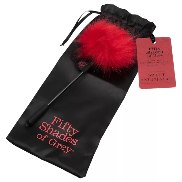 Fifty Shades of Grey - plumeau - noir et rouge