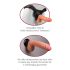 Vibromasseur réaliste No.9 avec testicules
