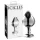 Icicles No. 25 - plug anal conique en verre transparent