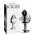 Icicles No. 25 - plug anal conique en verre transparent