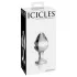 Icicles No. 25 - plug anal conique en verre transparent