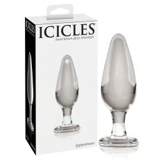 Icicles No. 26 - plug anal en verre transparent