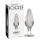 Icicles n° 26 - plug anal en verre conique (transparent)