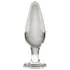 Icicles n° 26 - plug anal en verre conique (transparent)