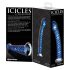 Icicles No. 29 - Spirale, gode en verre (bleu)