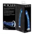 Icicles No. 29 - gode spiral pour pénis - verre bleu
