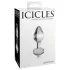 Icicles No. 44 - plug anal conique - verre transparent
