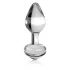 Icicles No. 44 - plug anal conique - verre transparent