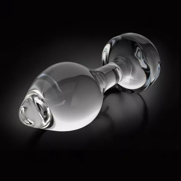 Icicles No. 44 - plug anal conique - verre transparent