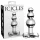 Icicles No. 47 - plug anal triple boules - verre transparent