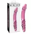 Icicles No. 57 - gode double pénétration pénis verre rose